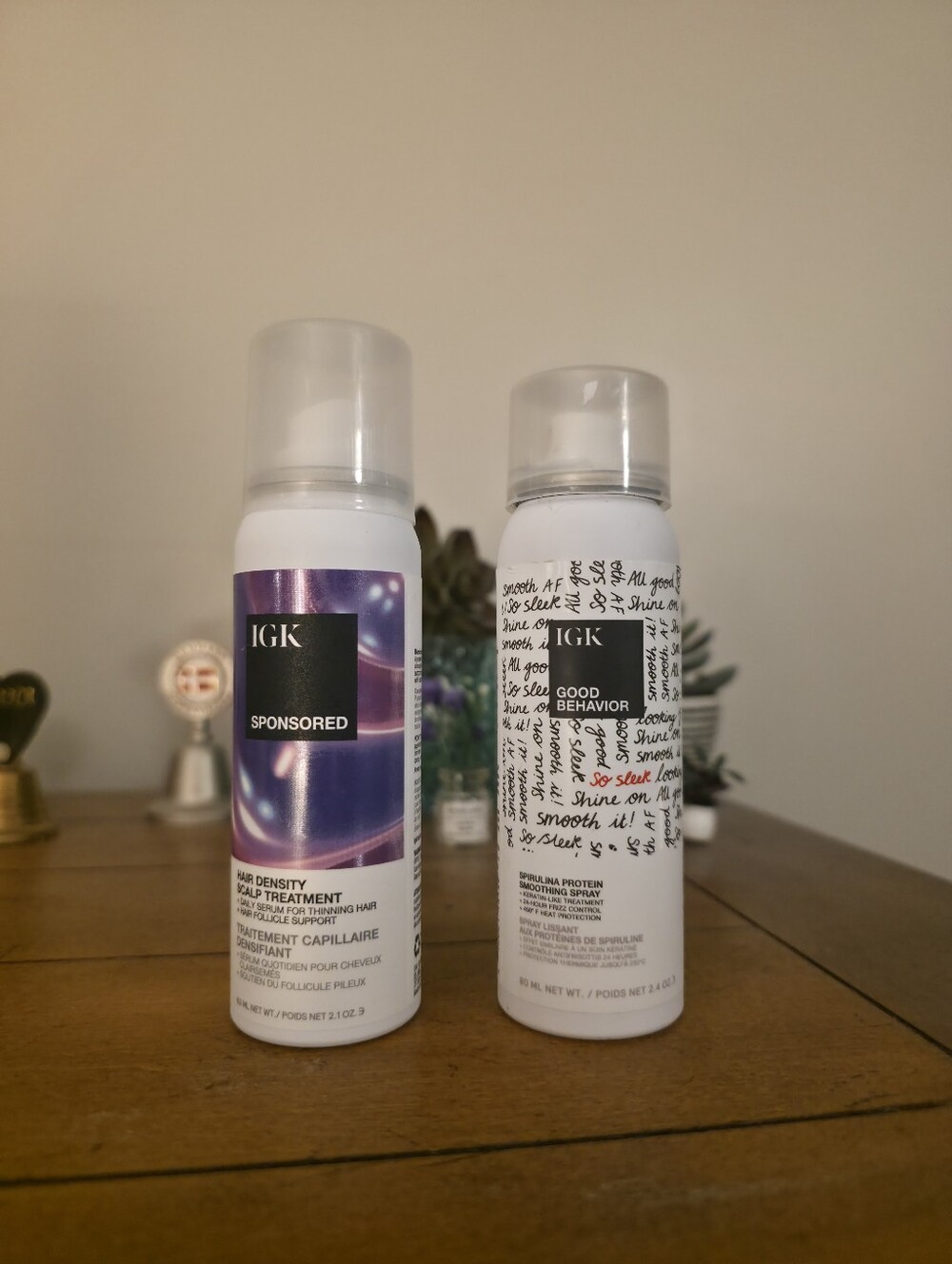 IGK Dual Hair Treatments Set - IGK Sponsored And IGK Goid Behavior